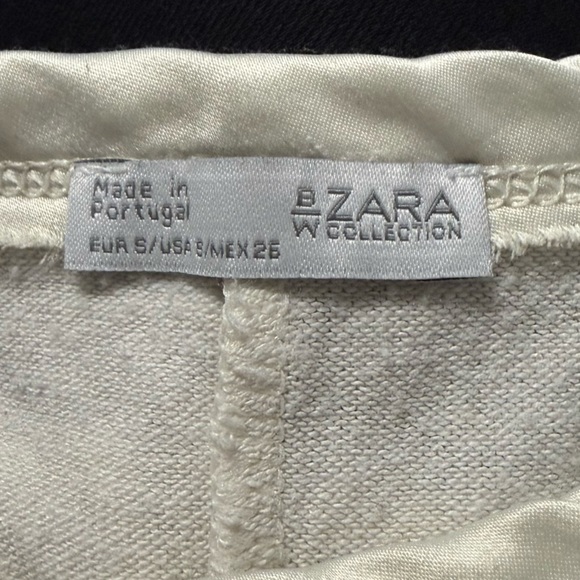 Zara Cream and Black Striped Sweater - Picture 7 of 8